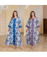 Robe Évasée Élégance Florale - Zayphir