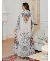 Robe Longue Élégante Méditerranéenne