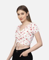 Casual Regular Sleeves Floral Print Women Black