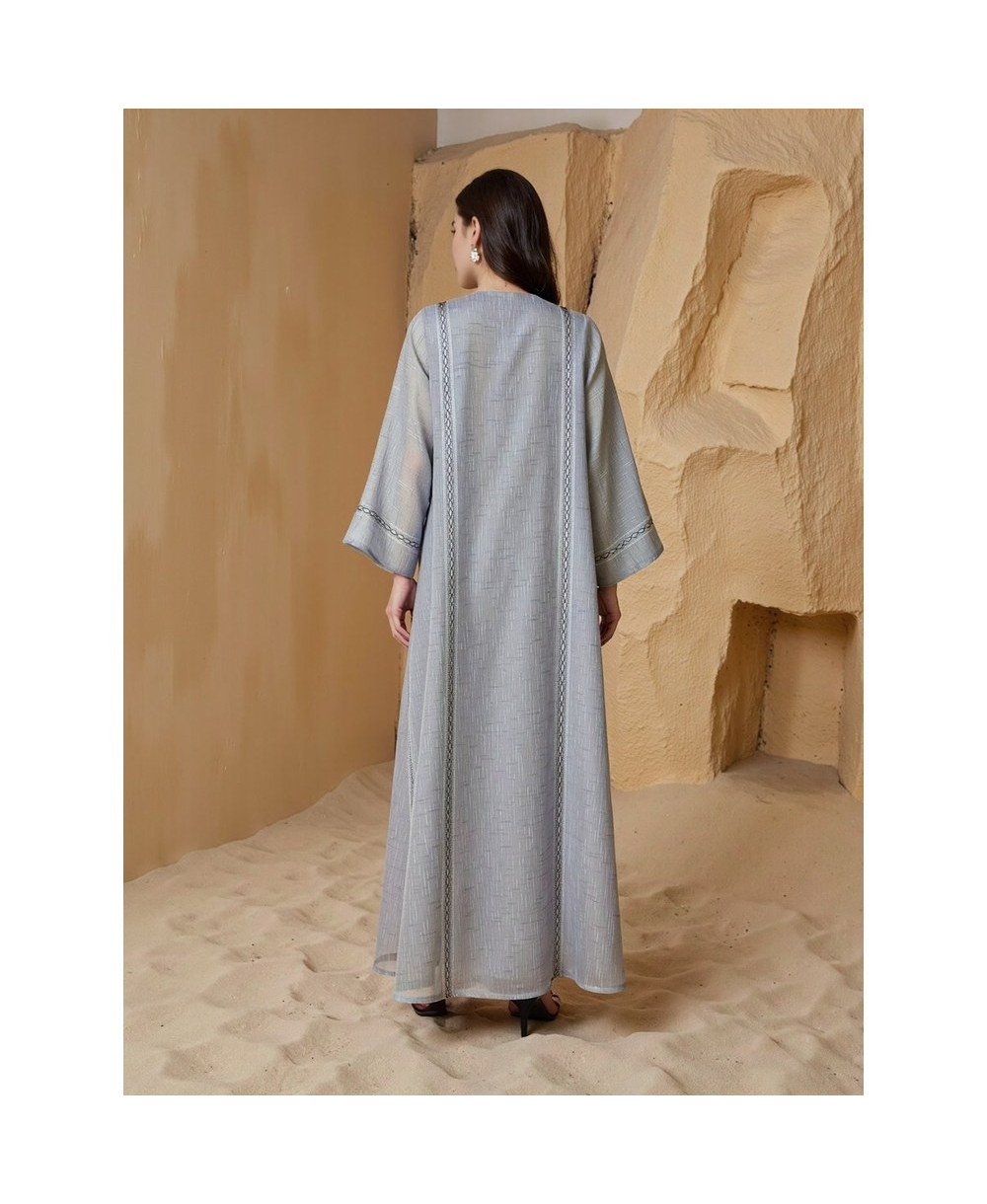 Caftan Élégance Florale vue 3