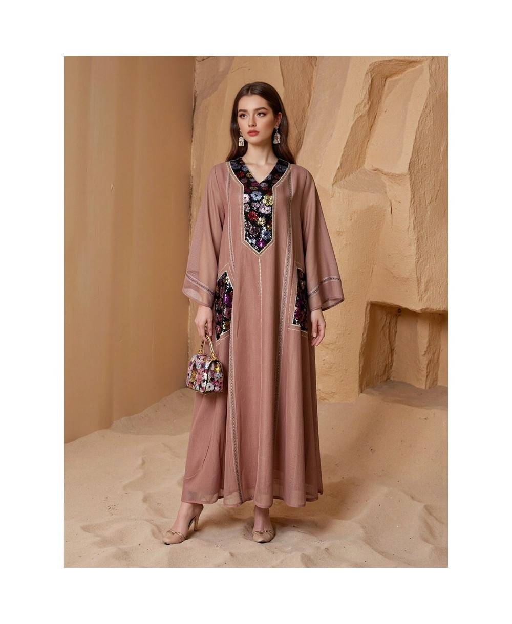 Caftan Élégance Florale vue 4