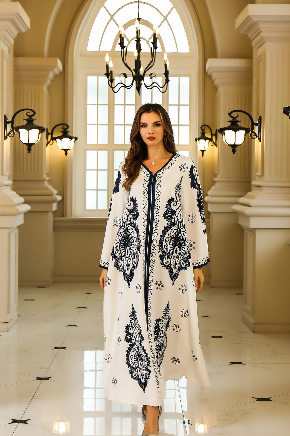 Robe orientale femme Palais Ivoire – Élégance raffinée