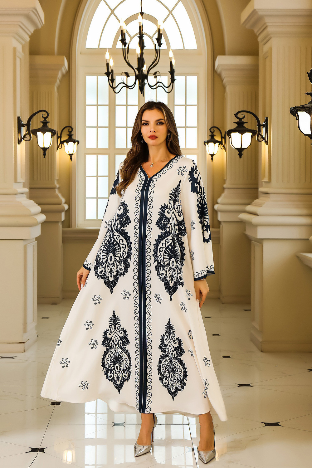 Robe orientale femme Palais Ivoire – Élégance raffinée