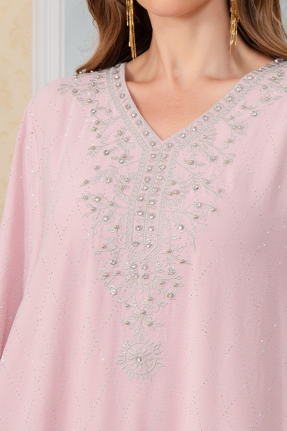 Robe Élégance Brodée pour Femmes - Zayphir