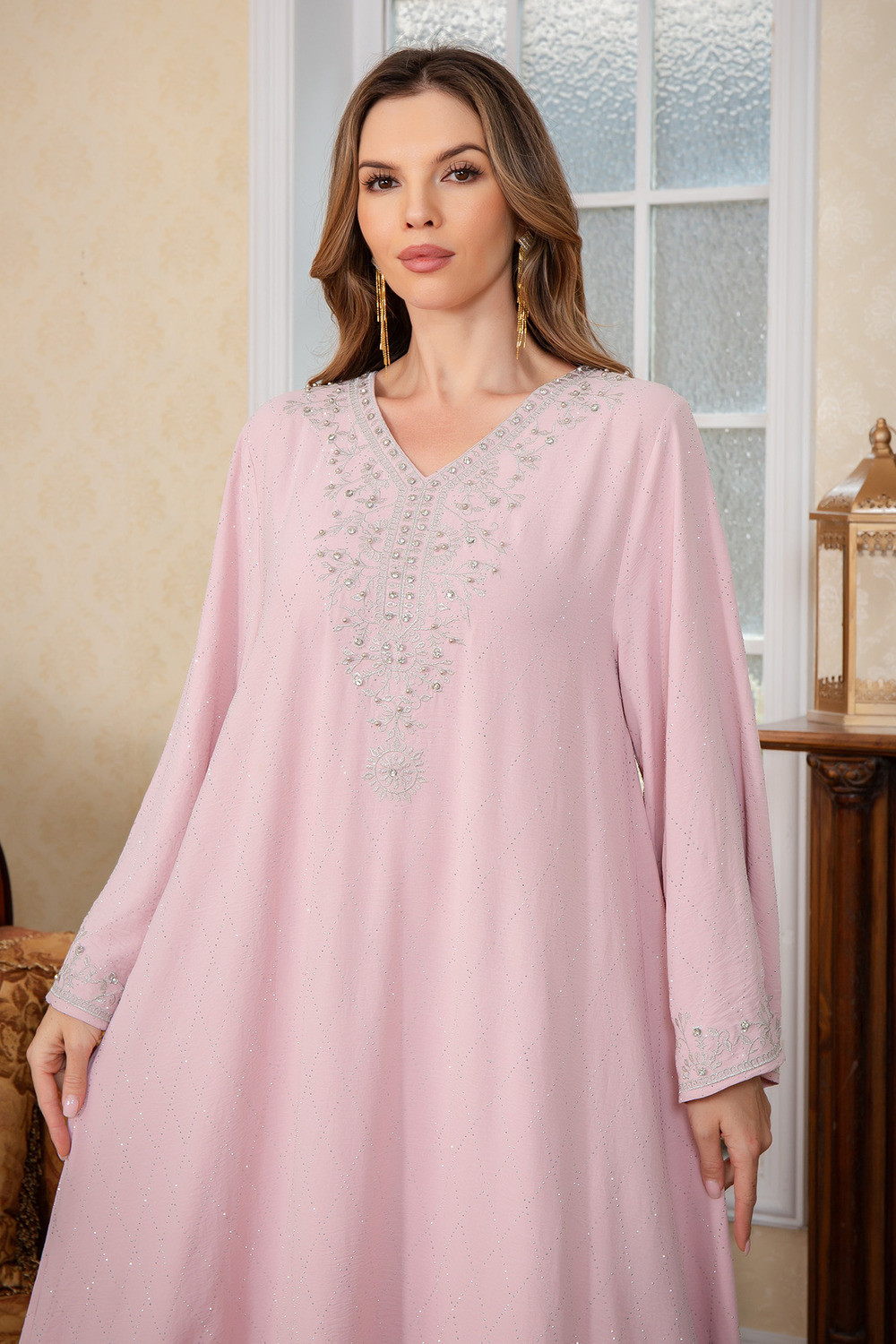 Robe Élégance Brodée pour Femmes - Zayphir