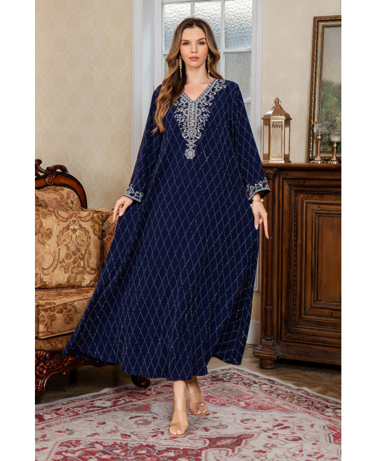 Robe Élégance Brodée pour Femmes - Zayphir