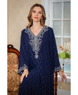 Robe Élégance Brodée pour Femmes - Zayphir