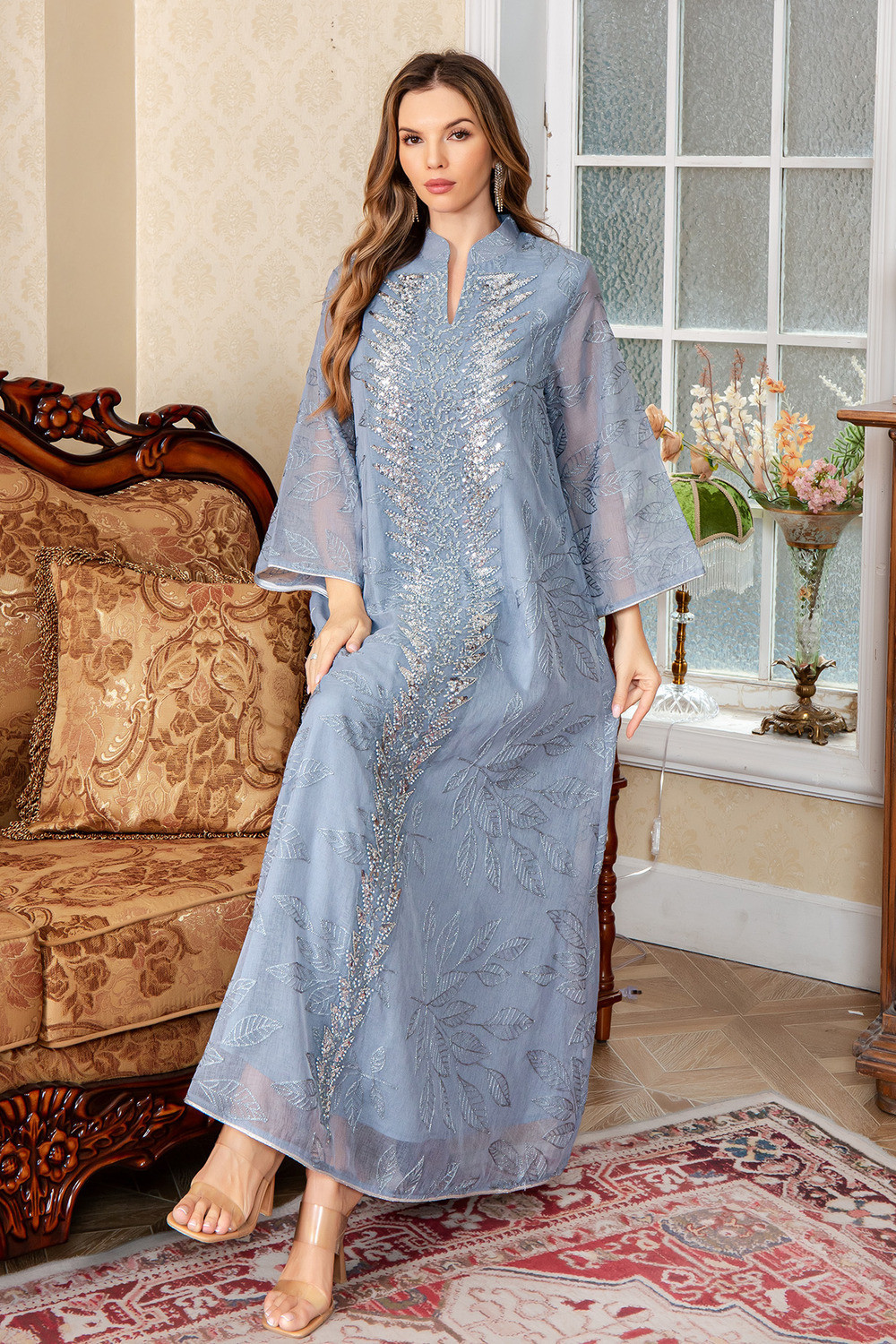 Robe orientale femme Brise Céleste – Élégance raffinée