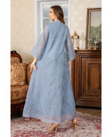 Robe Longue Brodée Élégante - Zayphir