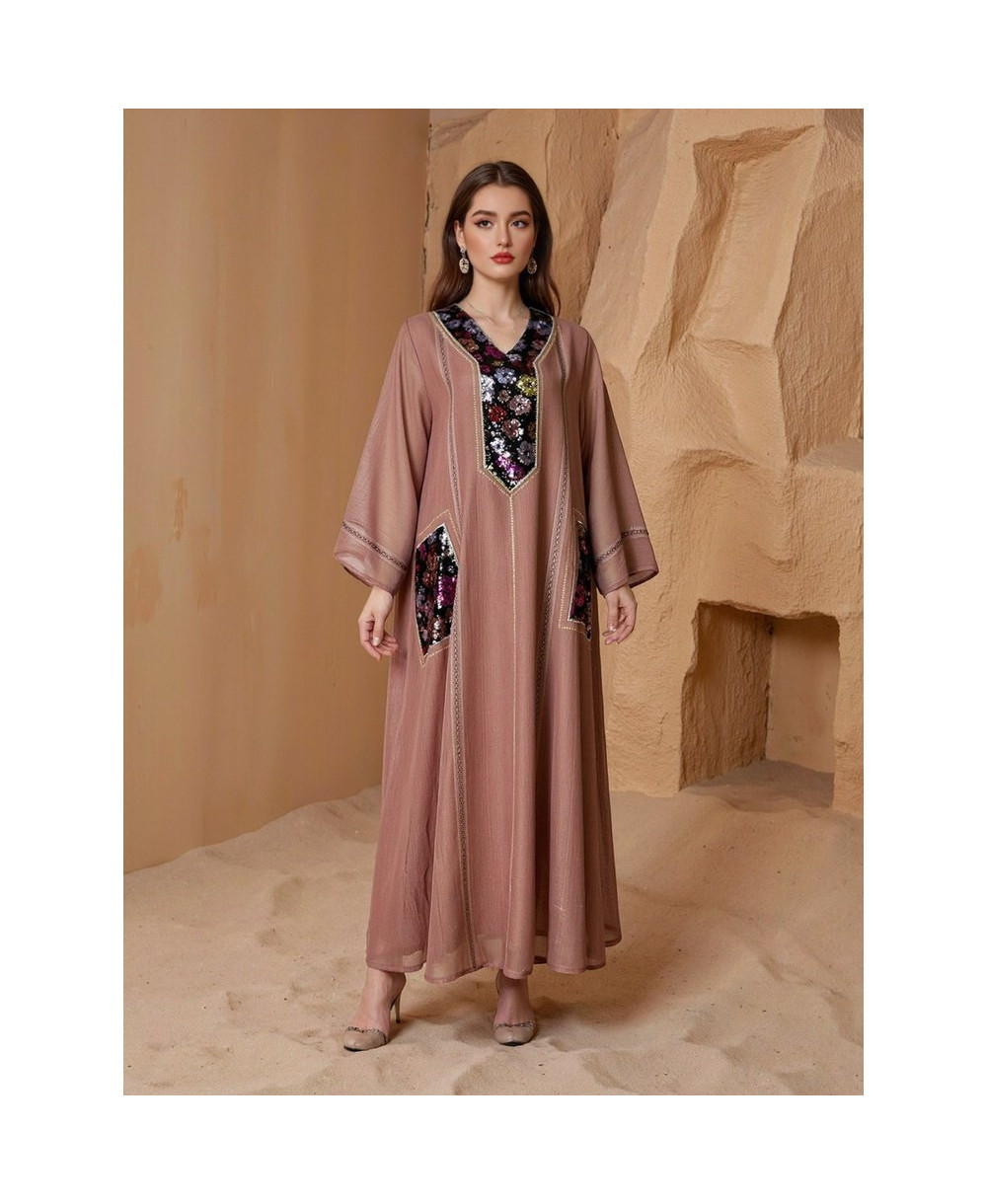 Caftan Élégance Florale vue 6