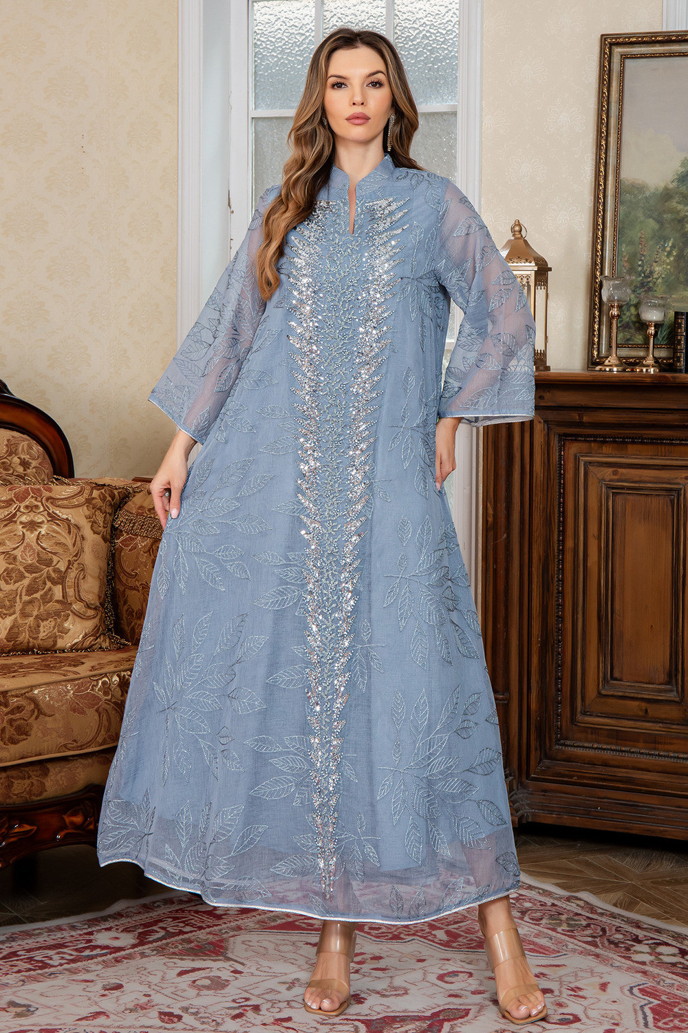 Robe orientale femme Brise Céleste – Élégance raffinée