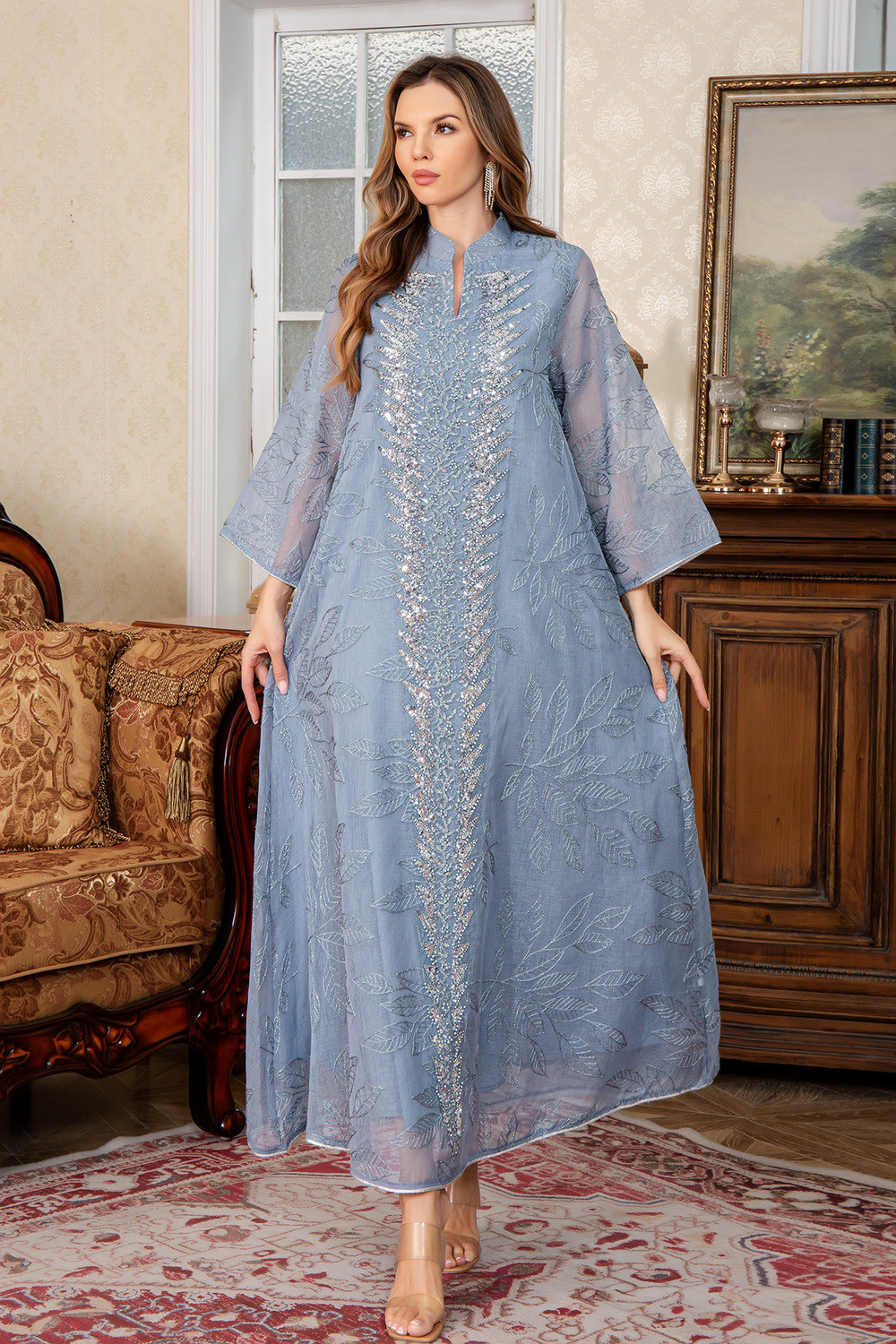 Robe orientale femme Brise Céleste – Élégance raffinée