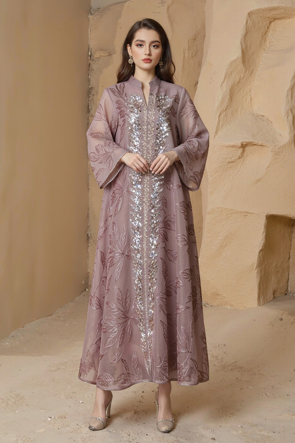 Robe orientale femme Brise Céleste – Élégance raffinée