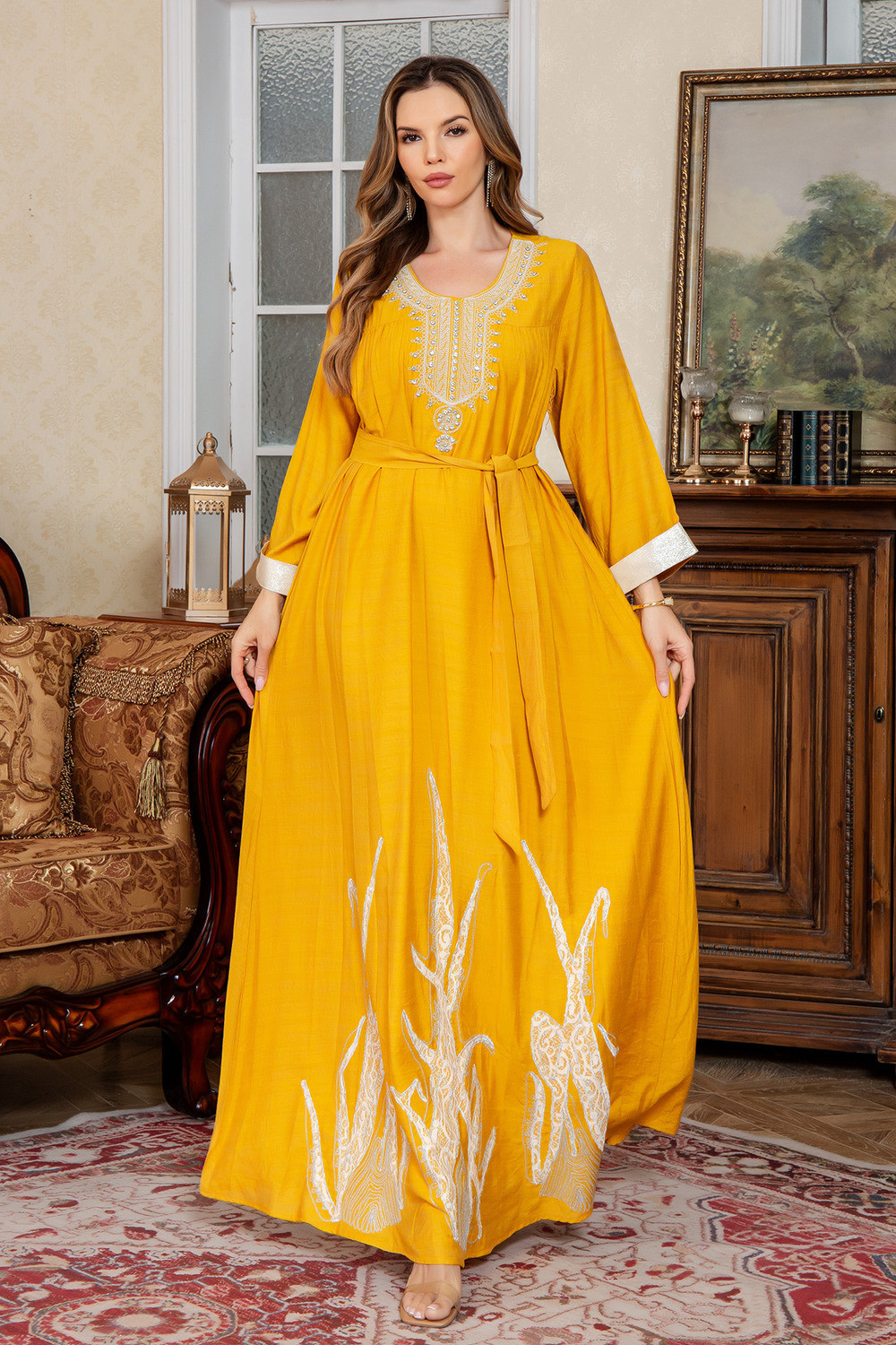 Robe orientale femme Perle de Majesté – Élégance raffinée