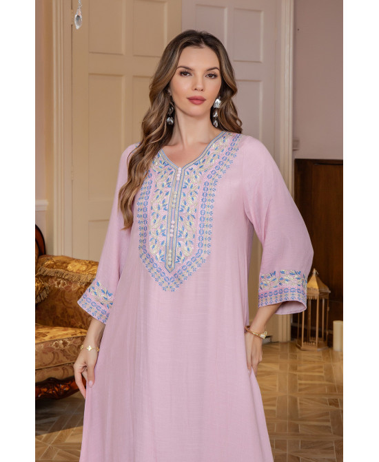 Robe orientale femme Ornement de Lune – Élégance raffinée