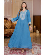 Robe orientale femme Ornement de Lune – Élégance raffinée