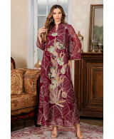 Caftan Élégance Florale - Zayphir