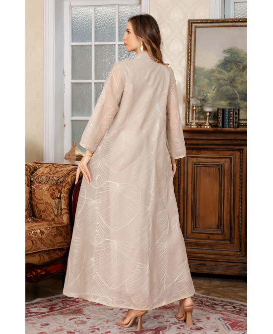 Robe orientale femme Saphir de Minuit – Élégance raffinée