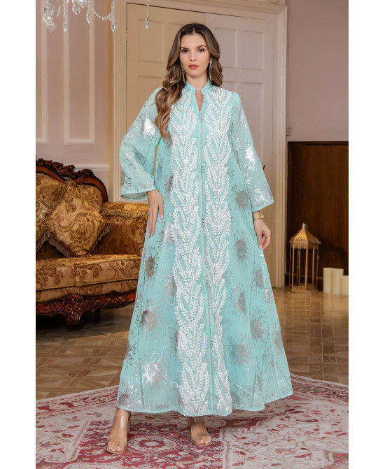 Robe orientale femme Éclosion Royale – Élégance raffinée