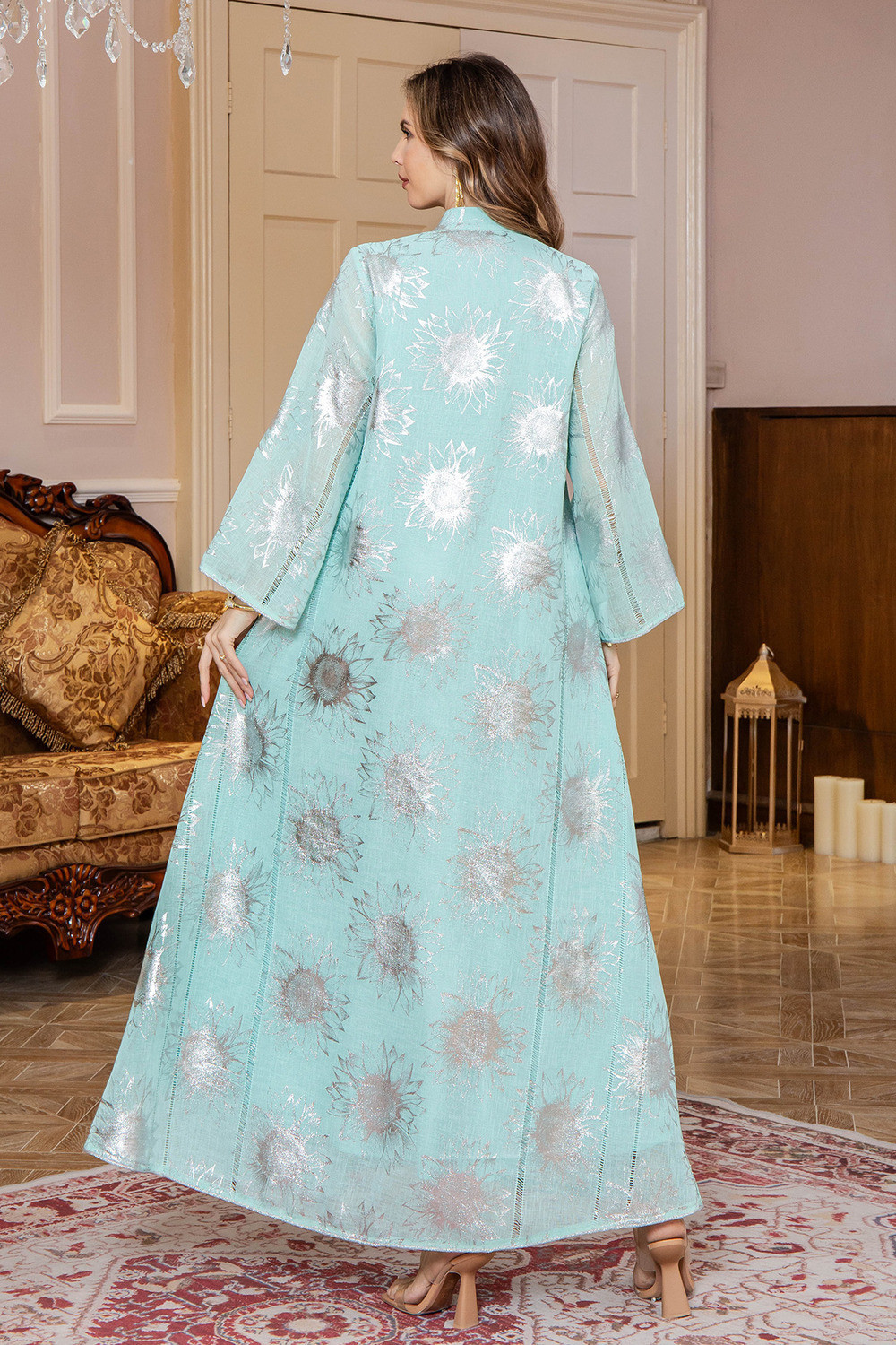 Robe orientale femme Éclosion Royale – Élégance raffinée