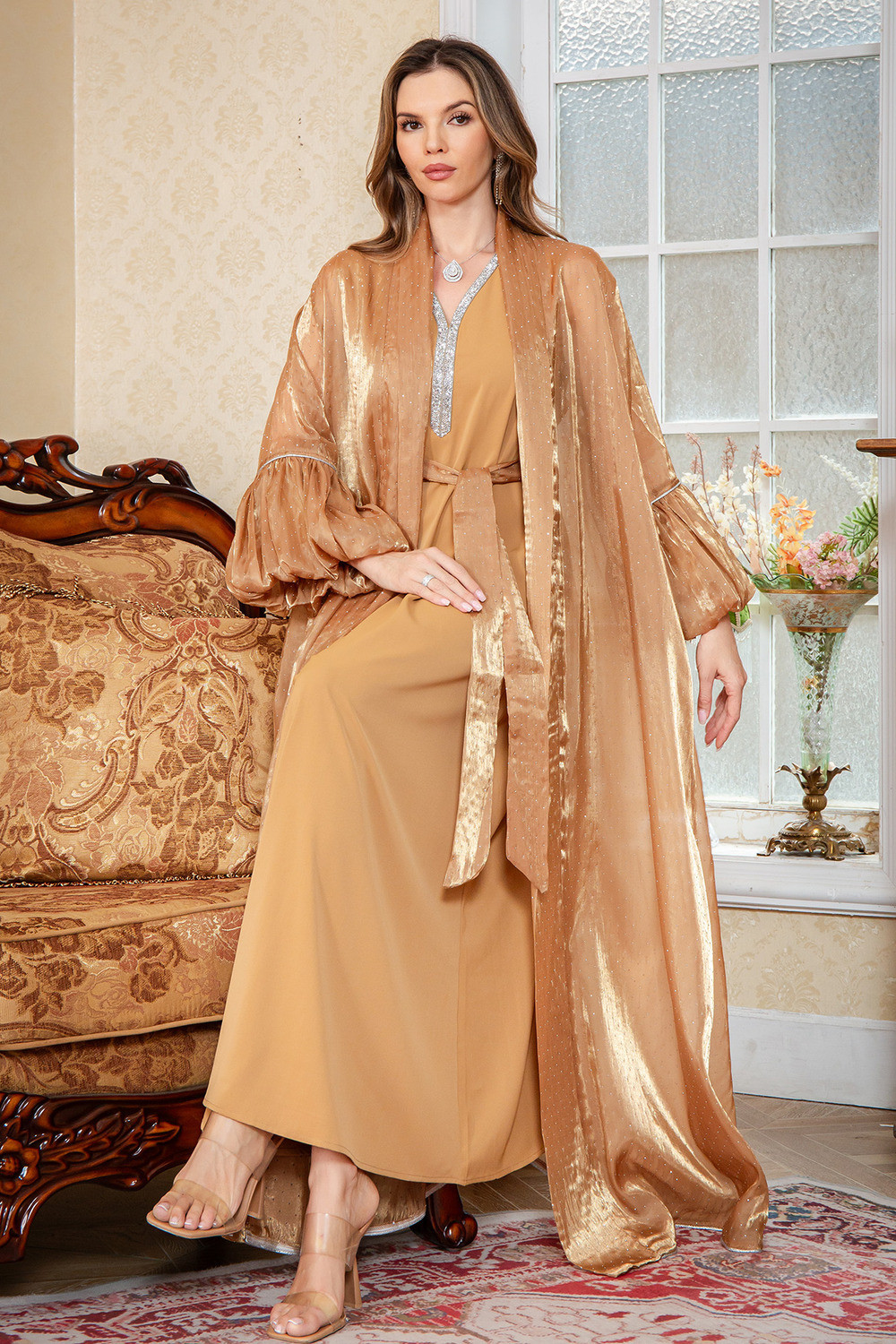 Kimono Éclat Oriental - Élégance et Confort