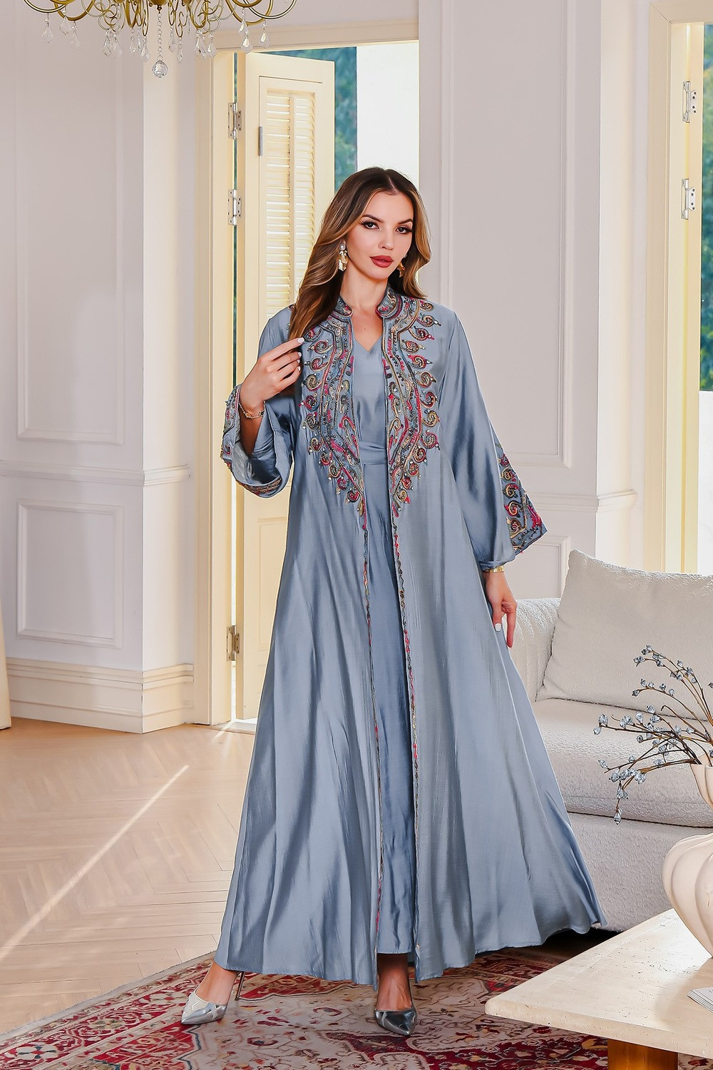 Robe Longue Élégance Orientale - Zayphir