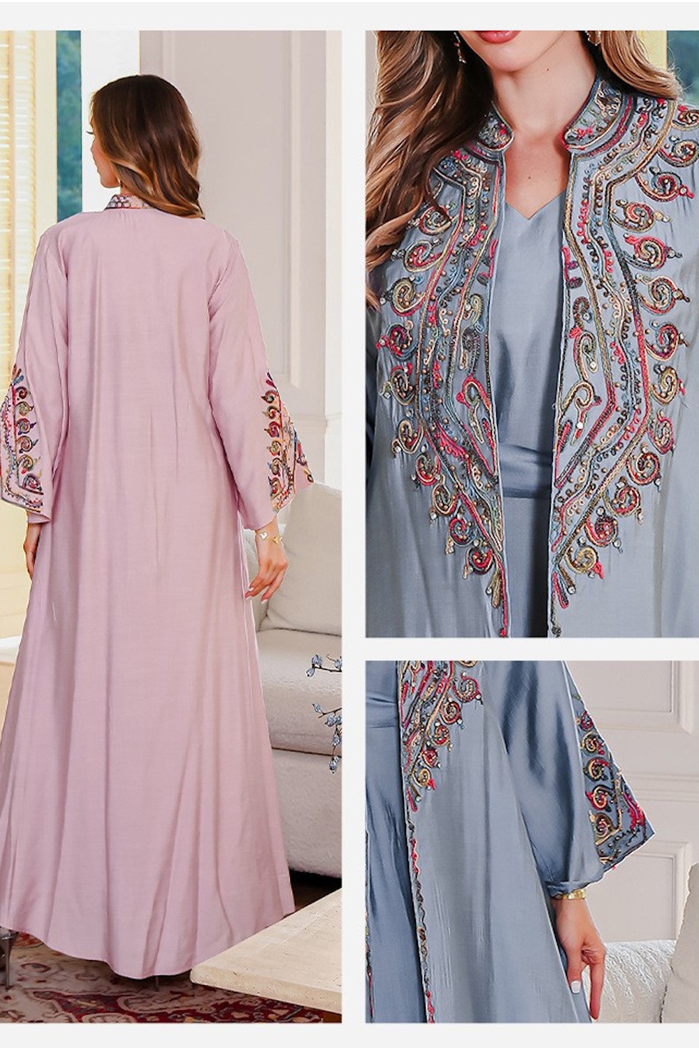 Robe orientale femme Brise Royale – Élégance raffinée