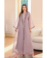 Robe orientale femme Brume Impériale – Élégance raffinée