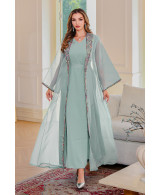 Abaya Élégance Bohème - Zayphir