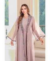 Robe orientale femme Brume Impériale – Élégance raffinée