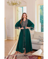 Robe orientale femme Rubis de Nuit – Élégance raffinée