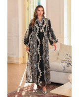 Robe orientale femme Voile d’Ambre – Élégance raffinée