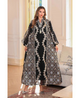 Robe orientale femme Voile d’Ambre – Élégance raffinée