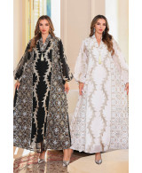 Robe orientale femme Voile d’Ambre – Élégance raffinée