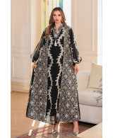 Robe orientale femme Voile d’Ambre – Élégance raffinée