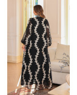 Robe orientale femme Voile d’Ambre – Élégance raffinée