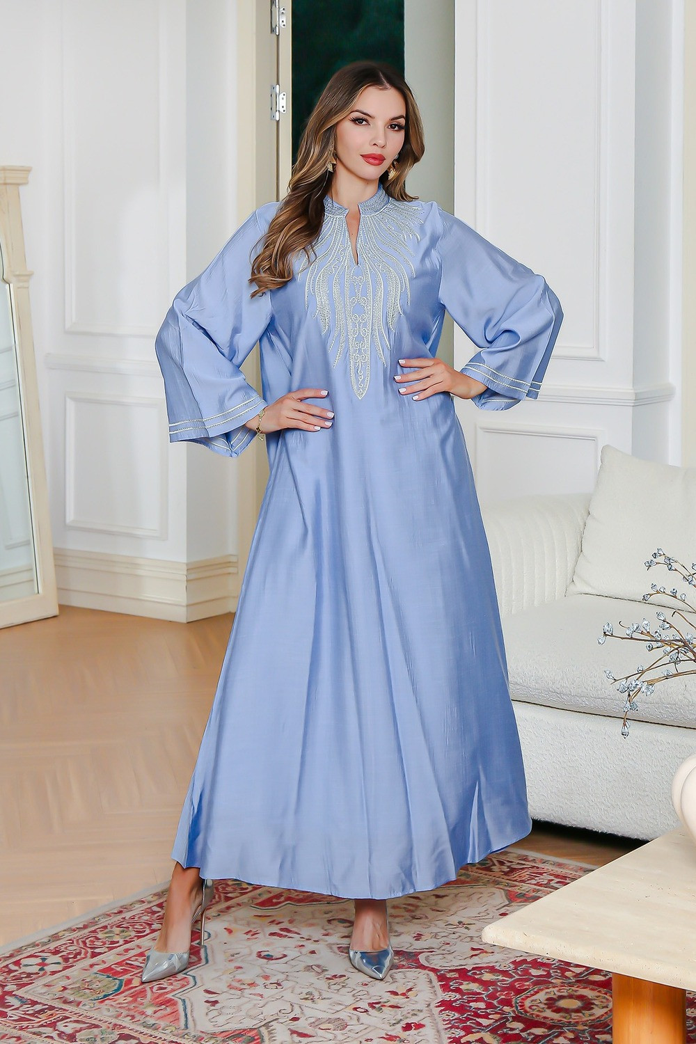 Caftan Élégance Satinée - Zayphir
