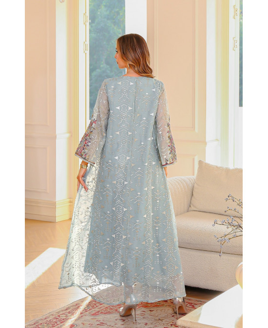 Robe orientale femme Ambre de Sultane – Élégance raffinée