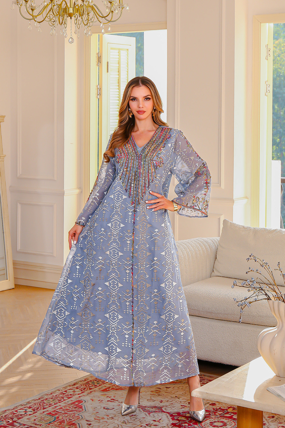 Robe orientale femme Etoile Précieuse – Élégance raffinée
