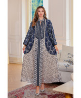 Robe orientale femme Nuit & Sable – Élégance raffinée