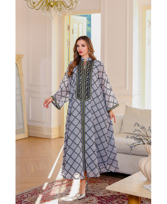 Robe Longue Élegance Orientale - Zayphir