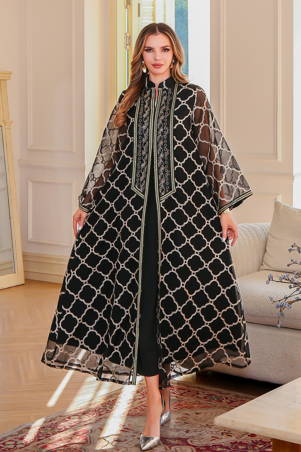 Robe Longue Élegance Orientale - Zayphir