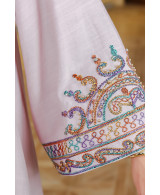 Robe orientale femme Sable Rosé des Dunes – Élégance raffinée