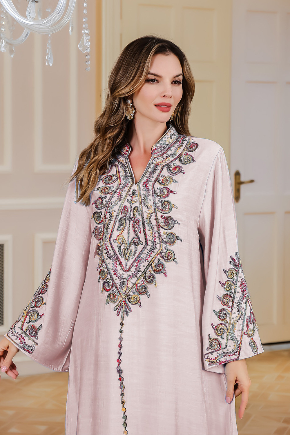 Robe orientale femme Écrin de Velours – Élégance raffinée