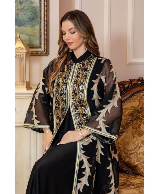 Robe orientale femme Sultane Velours – Élégance raffinée