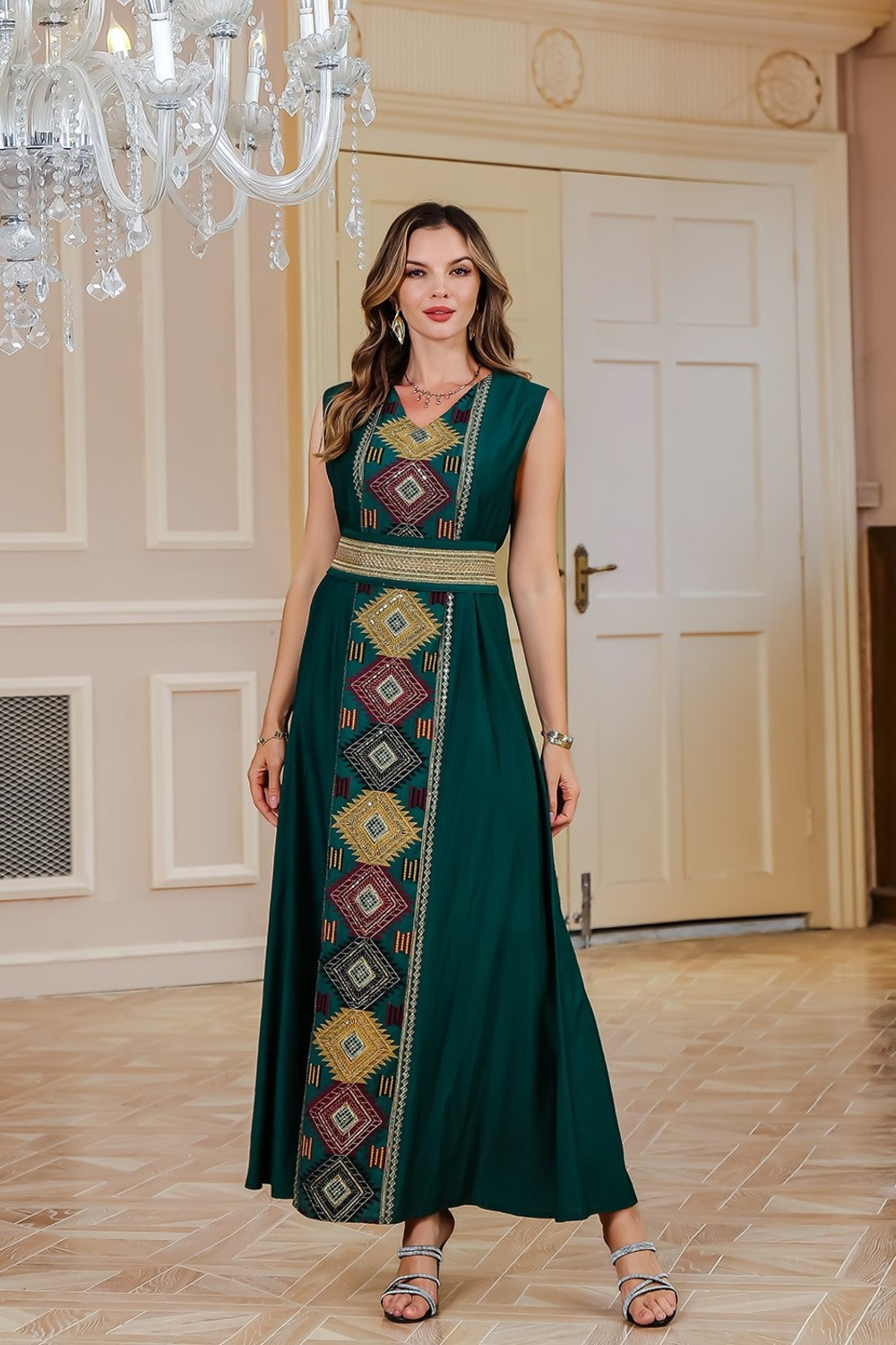 Robe orientale femme Nuit de Dubaï – Élégance raffinée