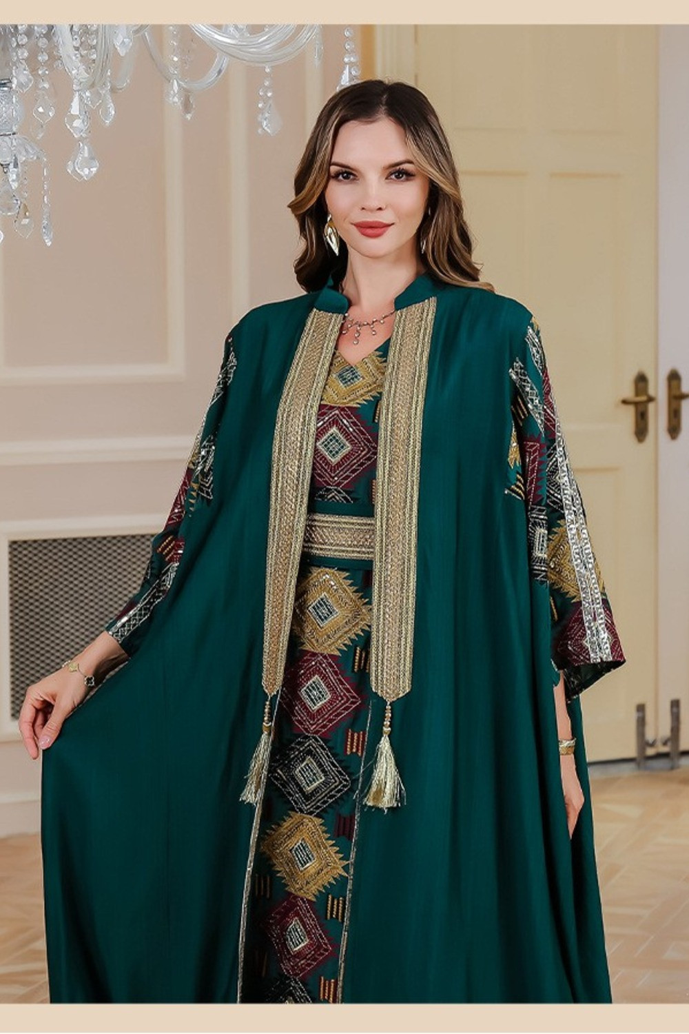 Robe orientale femme Nuit de Dubaï – Élégance raffinée