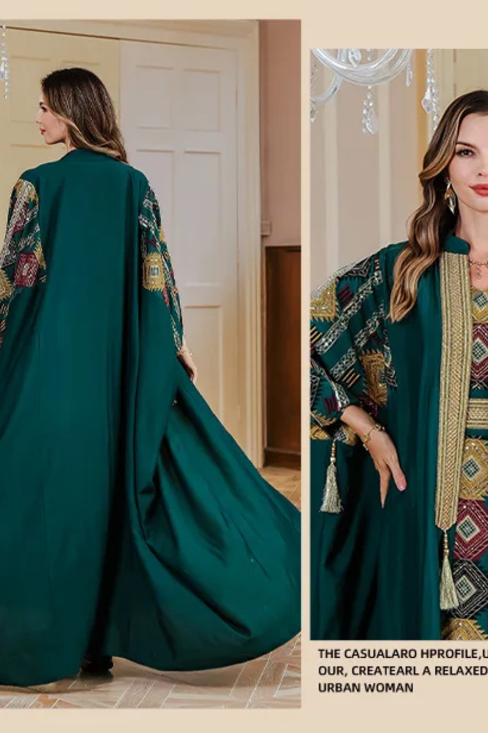 Robe Kimono Élégante - Style Bohème