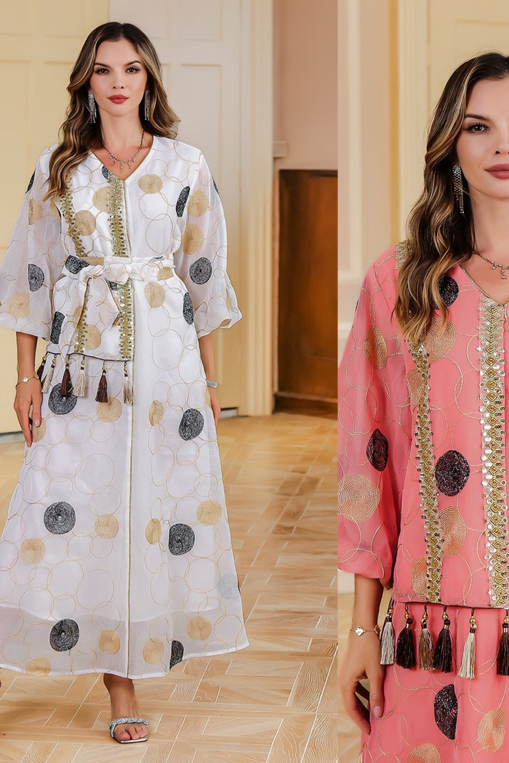 Robe orientale femme Perle du Désert – Élégance raffinée