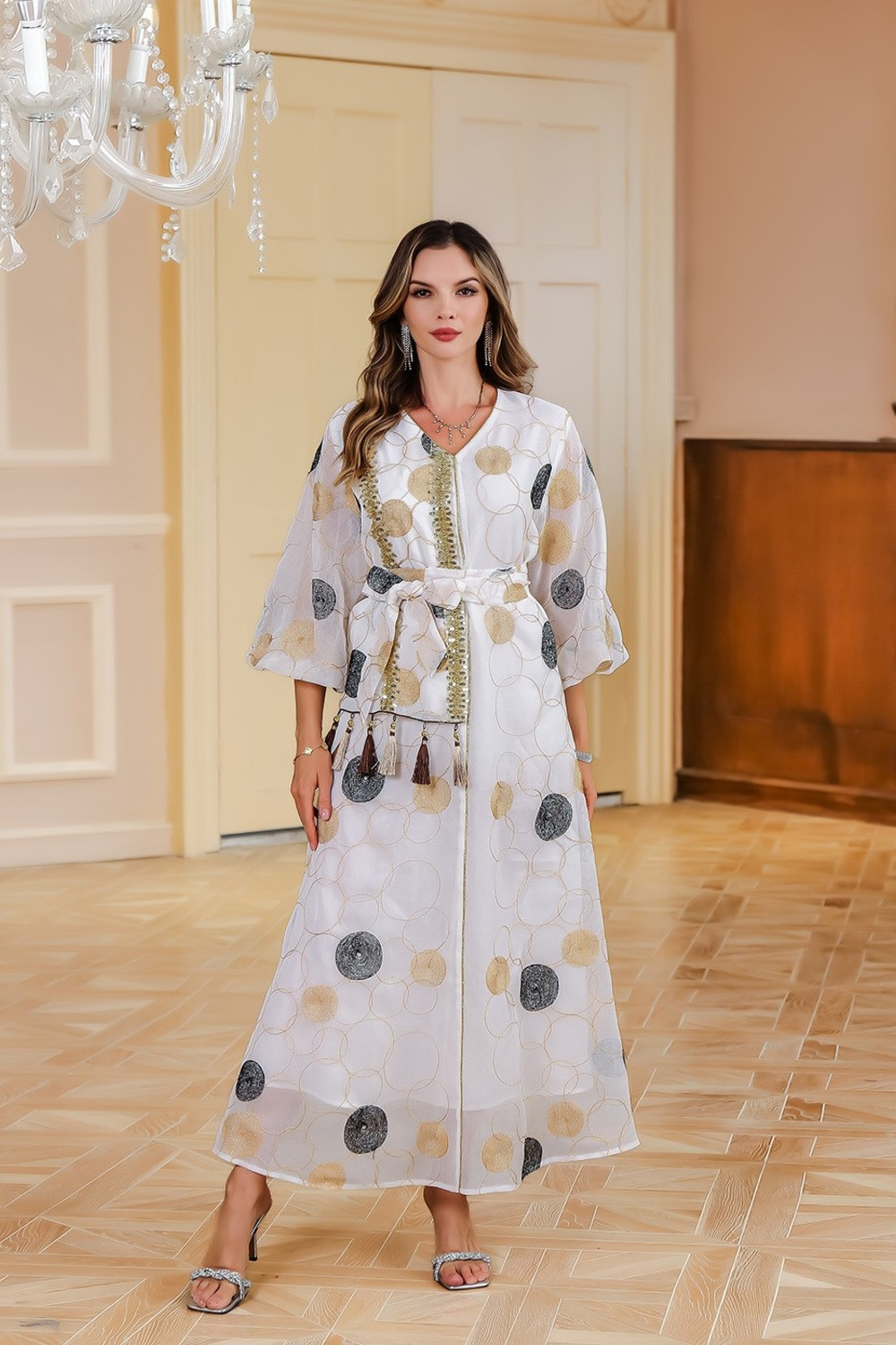 Robe orientale femme Perle du Désert – Élégance raffinée